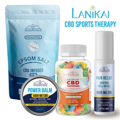 CBD for Sports Recovery and Wellness. Natural, Plant Based Healing