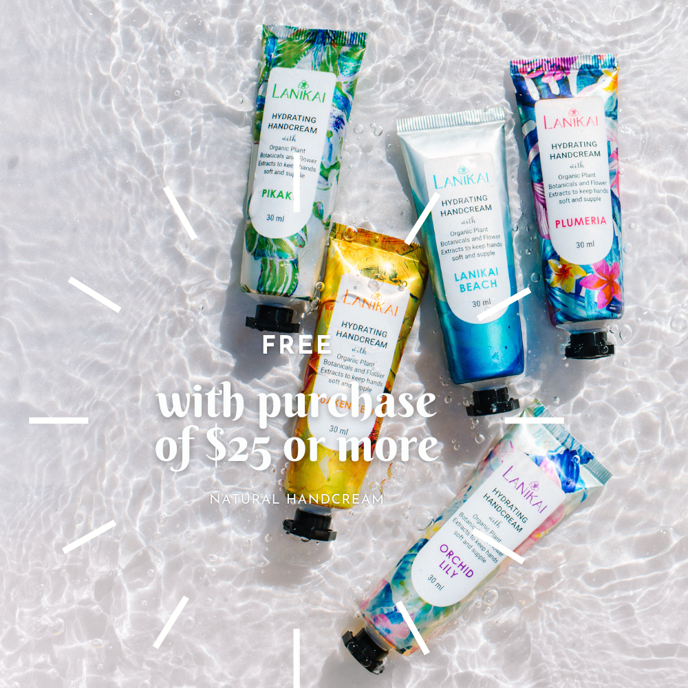 Free Handcream with purchase of $25 or more