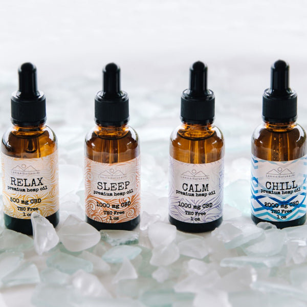 CBD Oil Drops - 500 mg, 1000 mg, 2000 mg - USA Grown and Extracted