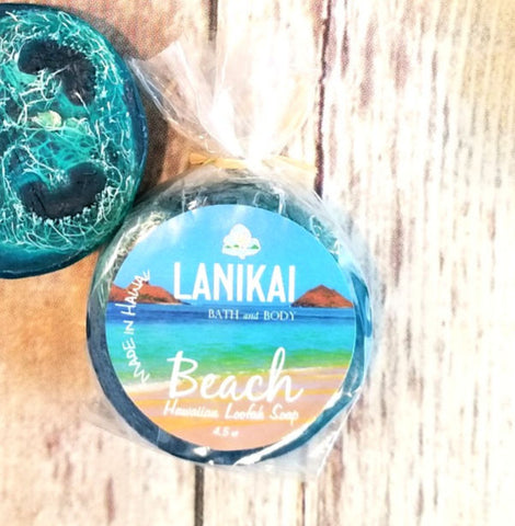 Shop online High quality Beach Loofah Soap 4.5 oz - Lanikai Bath and Body