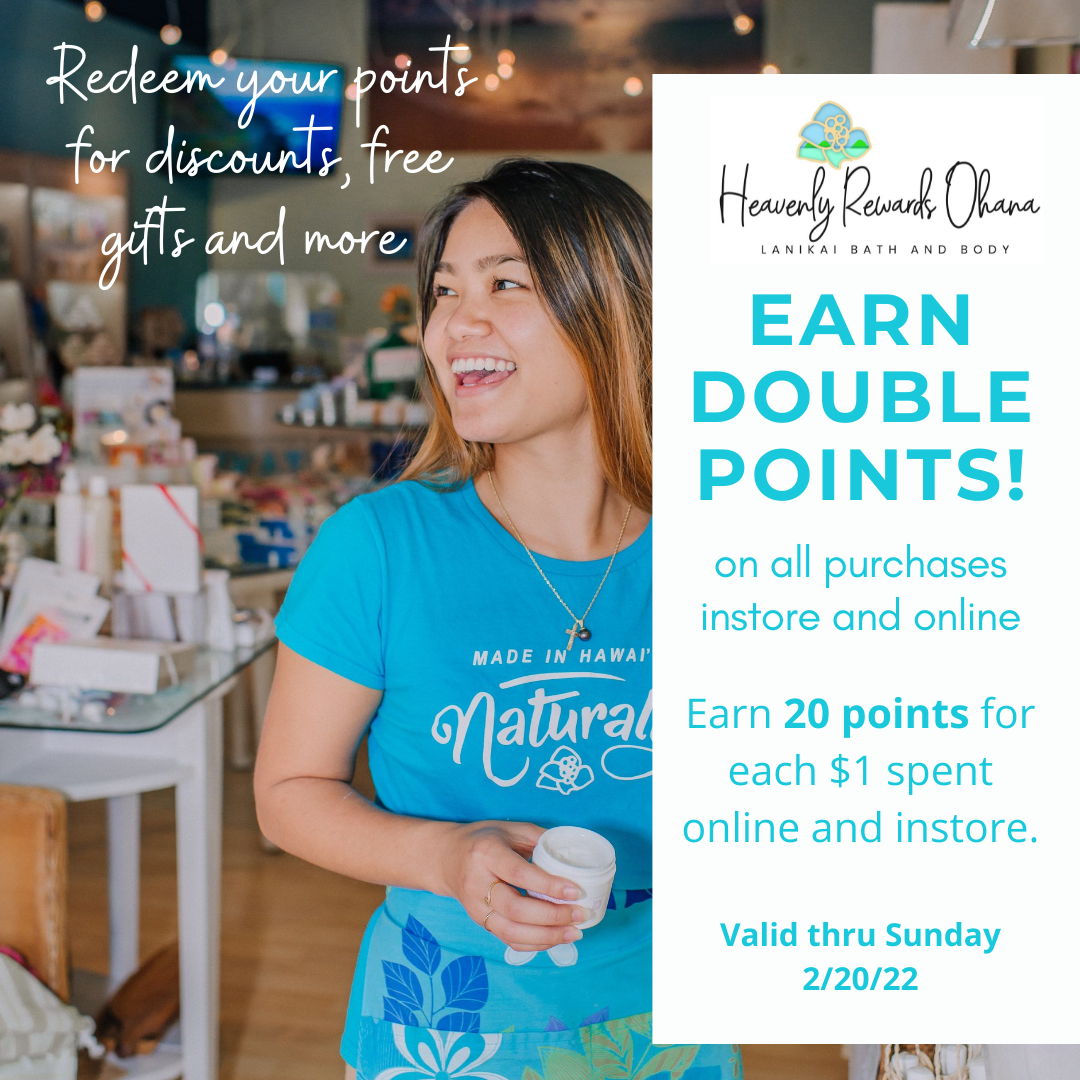 Earn Double Heavenly points this week!