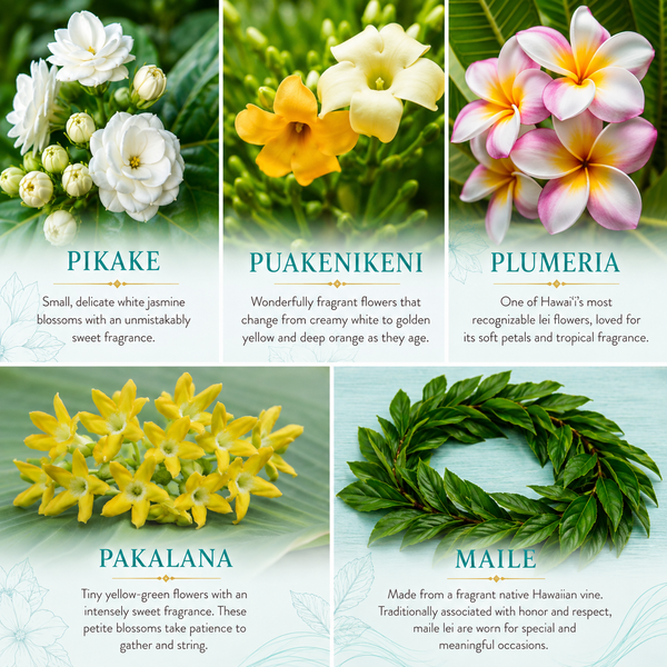 The Flowers Behind Hawaiʻi’s Leis