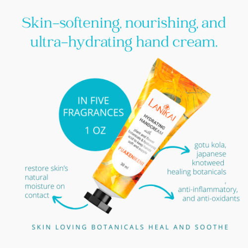 Handcream in scent of your choice is free with any purchase of $25 or more {after discounts and before tax please}.