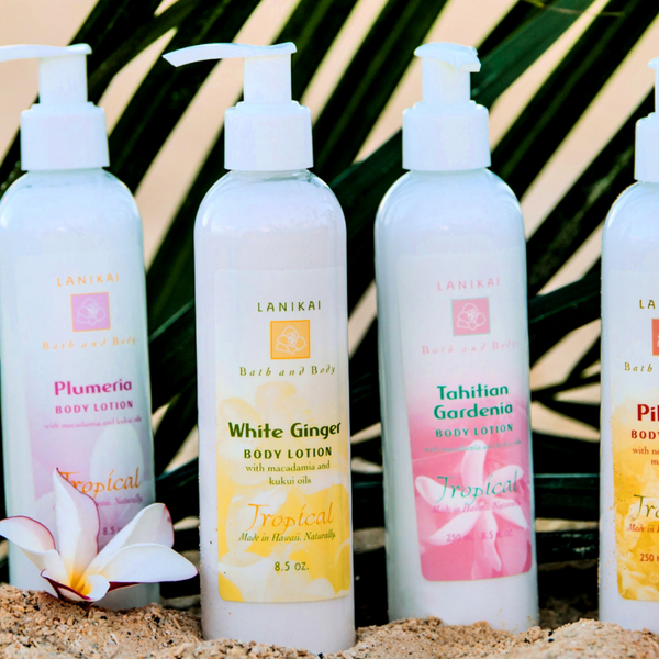Discover the true power of nature with Lanikai Bath and Body's Natural Lotions