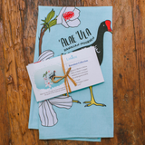 Kawainui Collection Tea Towel – ʻAlae ʻUla Bird