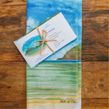 Mokulua Islands Tea Towel – Artwork by Patrick Ching