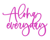 Aloha Everyday Decals