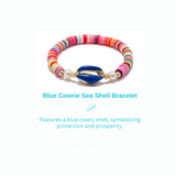 COWRIE SEASHELL HEISHI BRACELETS ~ PUPU HINU HINU