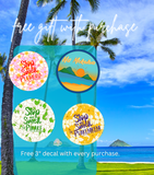 Lanikai Kailua Decals – Island-Inspired Designs