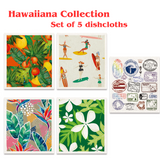Eco-Friendly Swedish Dish Cloths, set of 5 – Hawaiiana Collection - The Ultimate Kitchen Essential