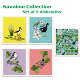 Eco-Friendly Swedish Dish Cloths, set of 5 – Kawainui Collection - The Ultimate Kitchen Essential