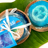 Tide Pool Resin {Soap Dish} and Loofah Soap Gift Set