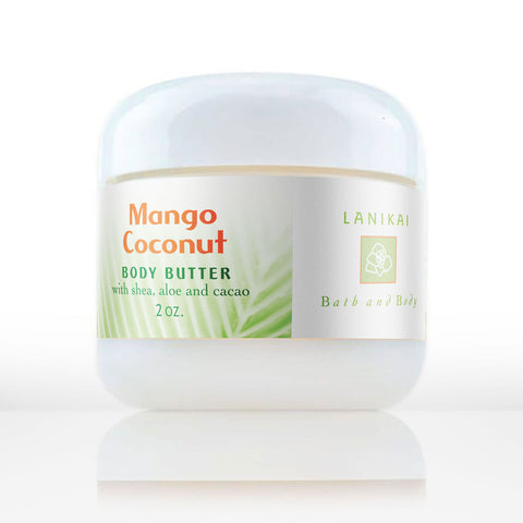Mango Coconut Body Butter  2 oz. and 7 oz.