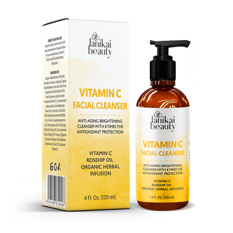 Vitamin C Facial Cleanser with Powerful Anti-oxidants – Lanikai Bath and  Body