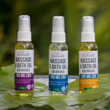 Shop online High quality CBD Hemp Massage Oils 100 mg - Lanikai Bath and Body