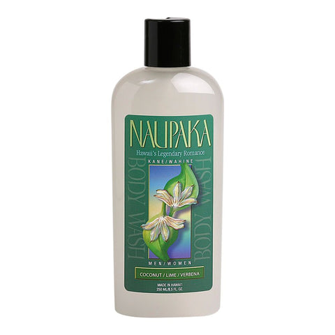 Shop online High quality Naupaka Coconut Lime Verbena Body Wash 8.5 oz. - Lanikai Bath and Body